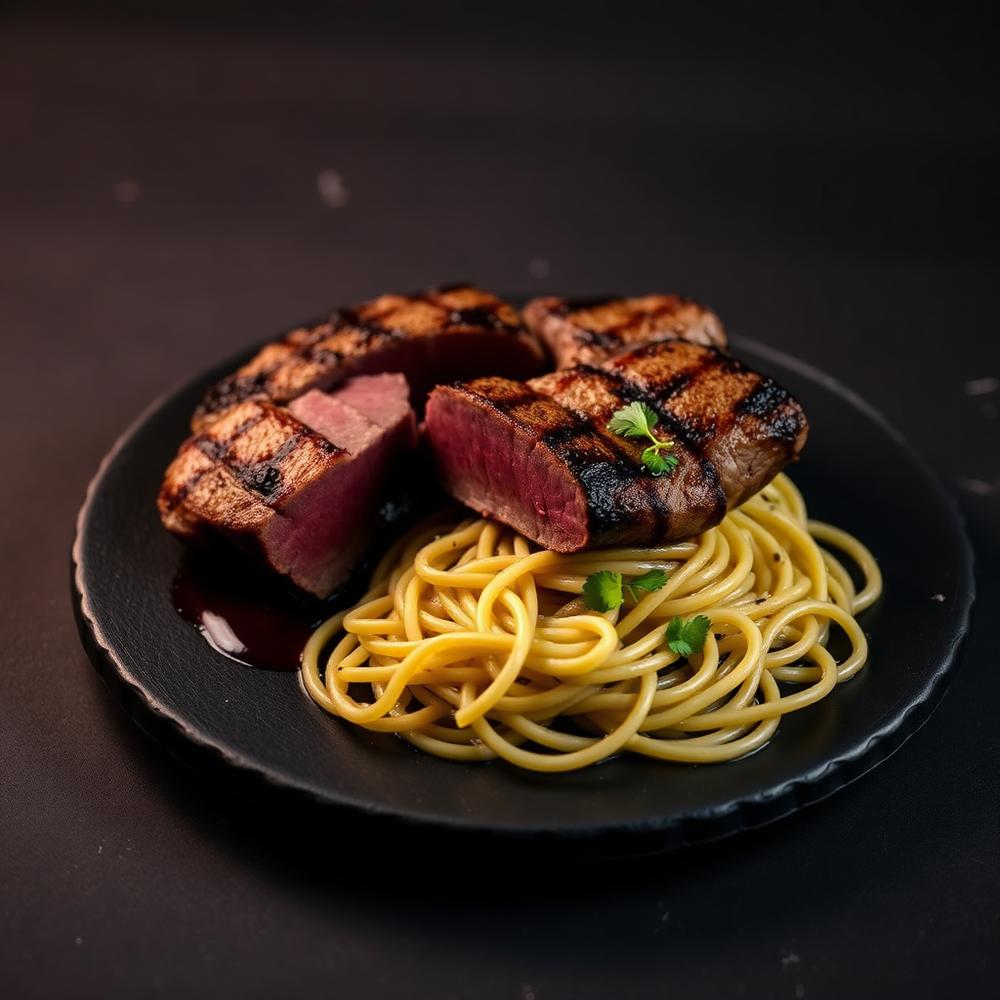Entrecot & Spaghetti Trufado