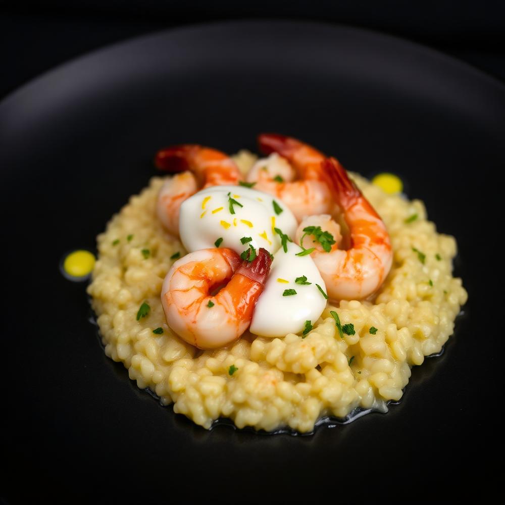 Risoto de Camarões